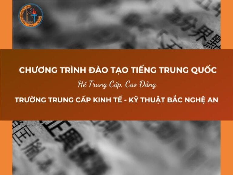 đào tạo tiếng trung Quốc