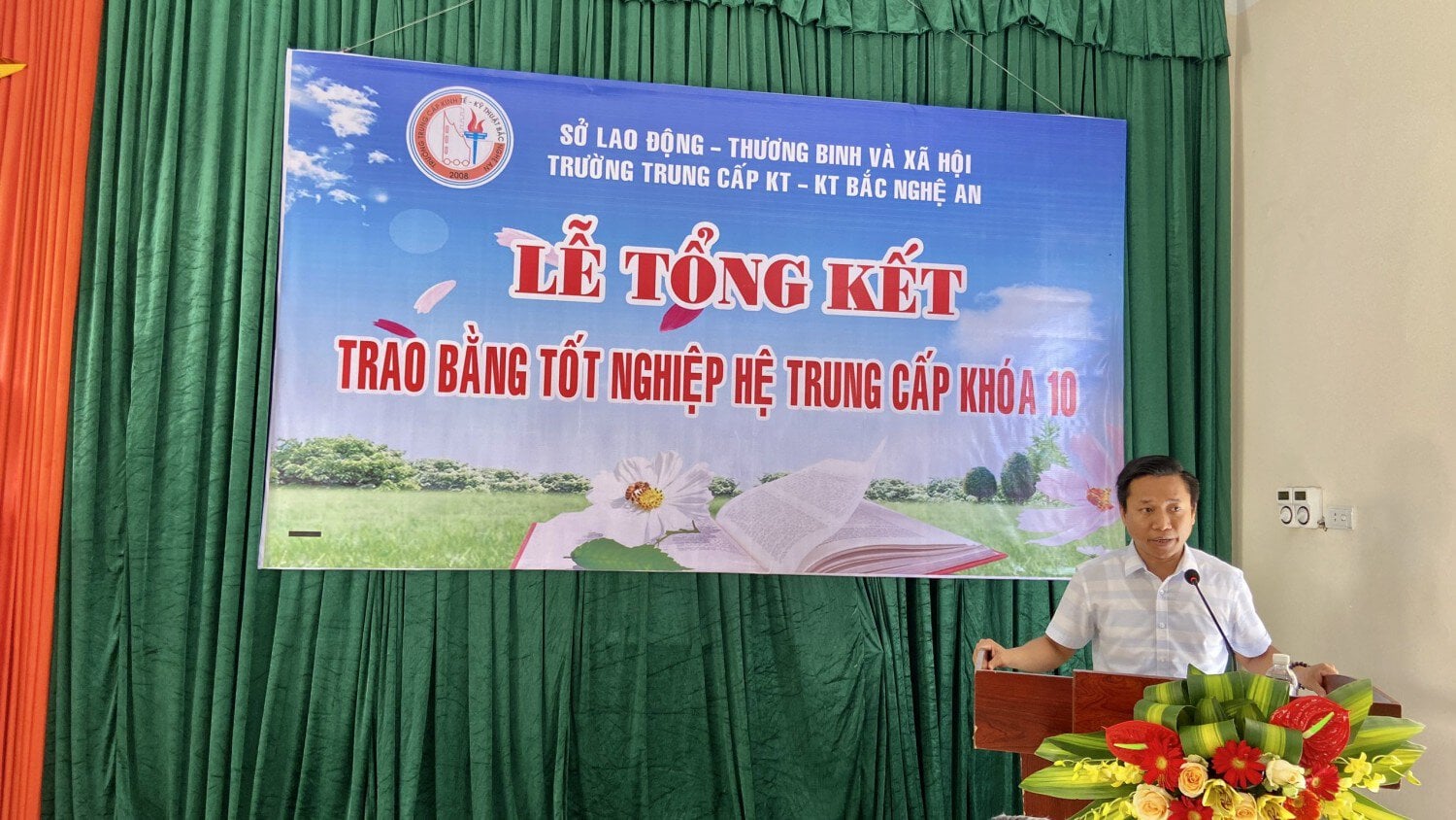 Đồng chí Chu Minh Lợi, Phó Hiệu trưởng nhà trường