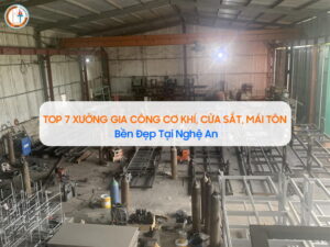 xưởng gia công cơ khí tại nghệ an